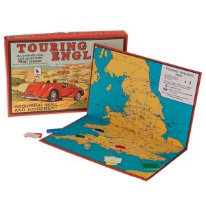 Touring England Board Map Game