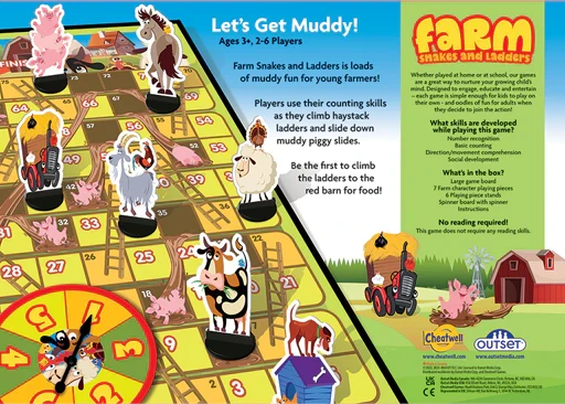 Farms Snakes and Ladders Back