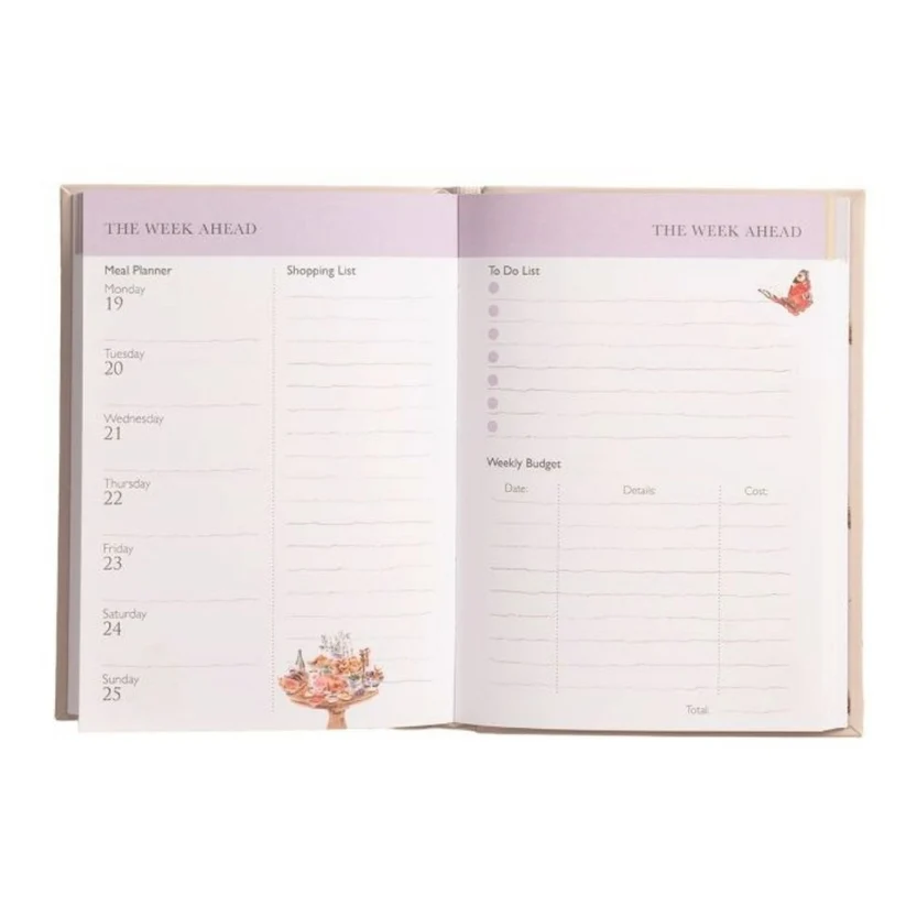 Wrendale Planner Diary 2027 Inside